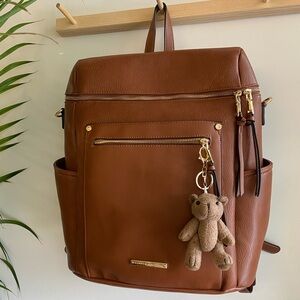 Poppy and Peonies diaper bag